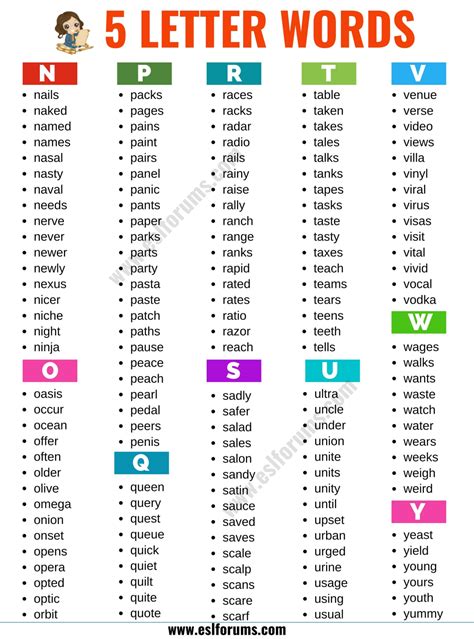 5 letter word with oun|5